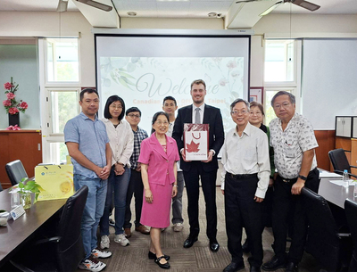 加拿大駐台北辦事處代表團訪問中正大學　強化台加學術連結