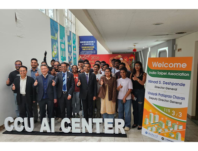 重要國際對話：駐台印度代表到訪中正大學　深化科研與人才戰略合作